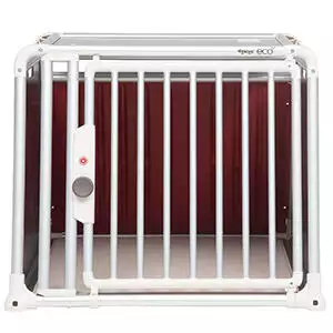 4pets ECO Dog Crate for Cars Grey