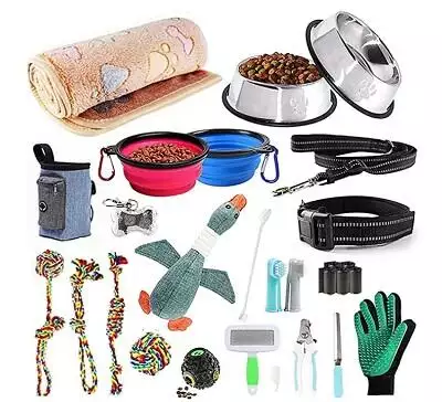 AONESY Puppy Starter Kit 24 Pieces