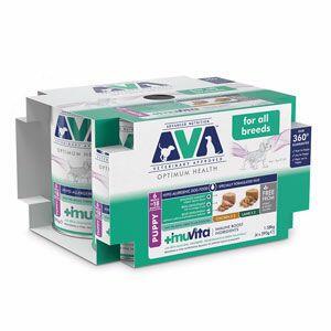 AVA-Veterinary-Approved-Optimum-Health-Wet-Puppy-Food-Chicken-and-Lamb-Pate-4x395g