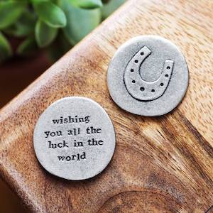 Lucky Horseshoe Pocket Coin