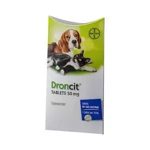 Droncit Dog Tapeworm Tablets