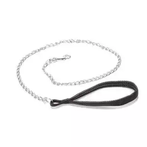 Black Nylon Chain Lead