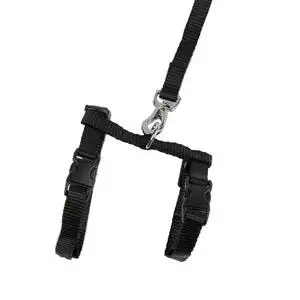 Black-Stretchy-Kitten-Harness