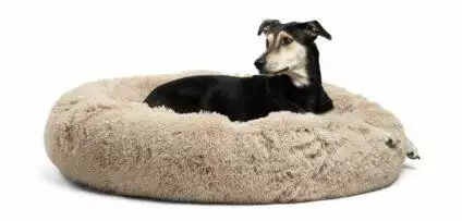 Boehner Self-Warming Calming Dog Bed Donut