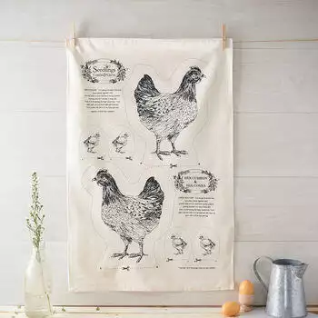 Chicken Tea Towel