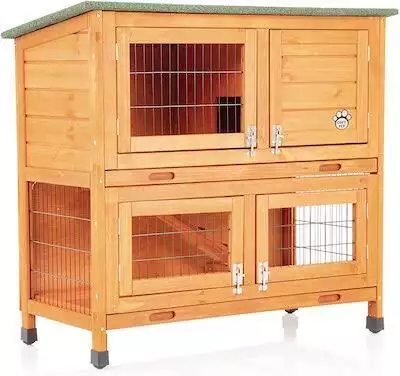 COZY PET Natural Ferret Hutch