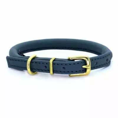 Dogs & Horses Luxury Soft Rolled Leather Collar