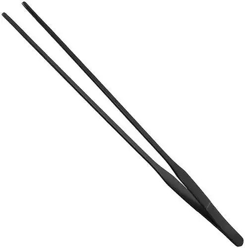 EvaGO 15 inch Black Straight Aquarium Tweezers
