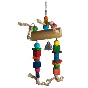 Featherland-Paradise-Bamboo-Log-Bird-Toy-Medium