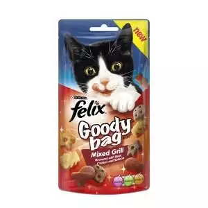 Felix Goody Bag Cat Treat Mixed Grill