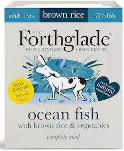 Forthglade Complete Wet Dog Food Ocean Fish with Brown Rice