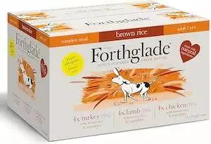 Forthglade Wet Dog Food with Brown Rice Variety Pack