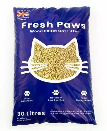 Fresh Paws Premium Wood Pellet Cat Litter