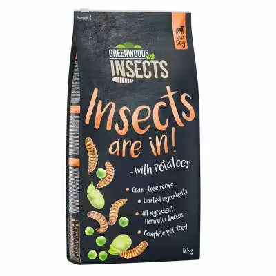 Greenwoods Insects with Potatoes, Peas & Fava Beans