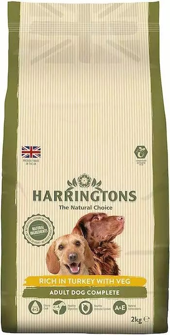 Harringtons Complete Turkey & Veg Dry Mix Dog Food