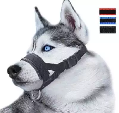 ILEPARK Nylon Soft Dog Muzzle