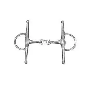 JHL Pony French Link Eggbutt Snaffle