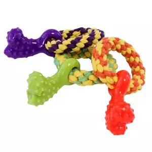 Little Rascals Teething Rope Ring Toy