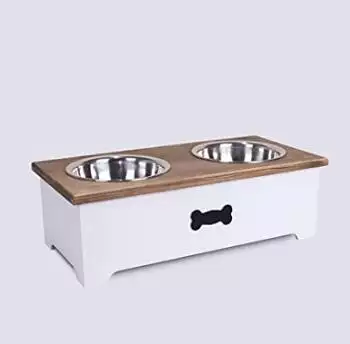 Luxury Dog Food Feeding Stand Station