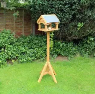 Natures Market Slate Roof Bird Table