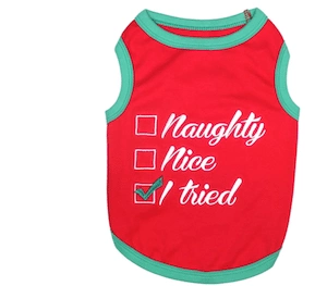 Christmas Dog Tee-Tanks