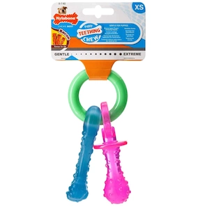 Nylabone Bacon Flavoured Dummy Puppy Chew Toy