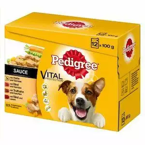 Pedigree Vital Protection Wet Dog Food Pouches in Gravy