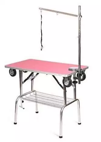 Pedigroom Grooming Table with Trolley Wheels