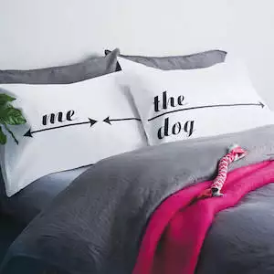 Twisted Twee Homewares Dog Lovers Pillowcase