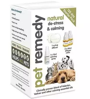 Pet Remedy Natural De Stress & Calming Kit
