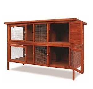 Petface Double Rabbit Hutch