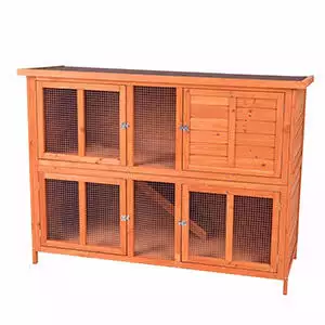 Pets at Home Bluebell Hideaway Guinea Pig Hutch 5ft