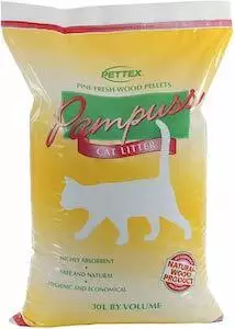 Pettex Pampuss Woodbase Cat Litter