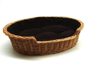 Prestige Wicker Dog Bed Basket