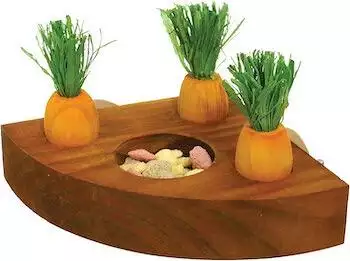Rosewood Boredom Breaker Carrot Toy 'n' Treat Holder