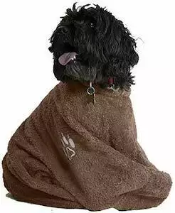 Towelling Dog Bag