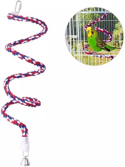 UEETEK Swing Chew Cotton Rope Toy