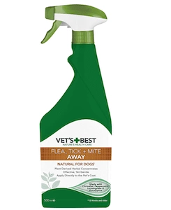 Vet's Best Flea Tick and Mite Flea Treatment Spray