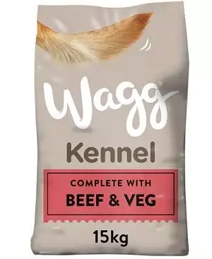 Wagg Beef and Veg Kennel Complete Dog Food