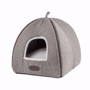 Wainwrights-Adventurer-Cat-Igloo-Bed-Grey