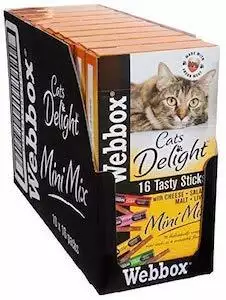 Webbox Cat Delight Treat Sticks