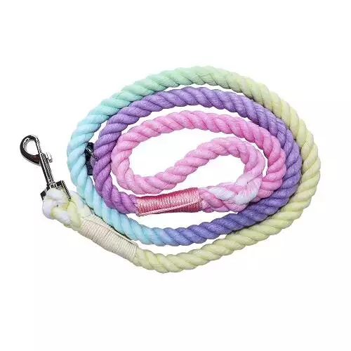 Woof Inc Oh My Pastel Rope Lead
