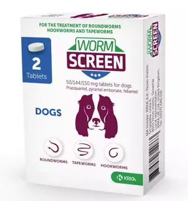 CENTAUR WormScreen Tablets for Dogs 