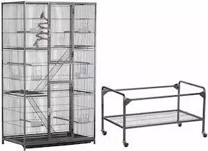 Yaheetech Large Iron Parrot Cage