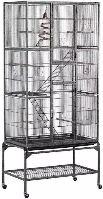 Yaheetech Large Iron Pet Cage For Rat/Ferret/Degu