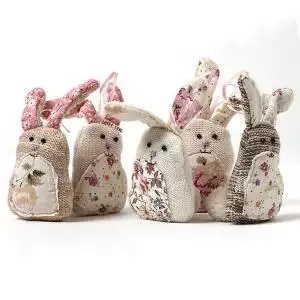 Knitted Rabbit Decorations