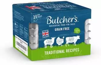 BUTCHER’s Wet Dog Food Trays Grain Free Traditional Recipes