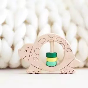 Eco Baby Turtle Rattle