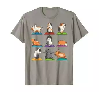 Guinea Pig Yoga T-shirt