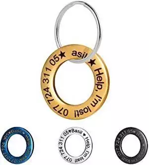 Morgan & French Pet ID Tag Ring